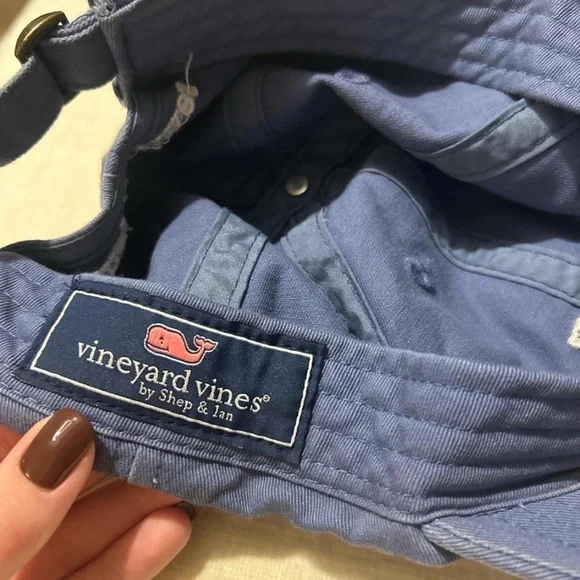 Vineyard vibes blue baseball cap - Picture 3 of 3